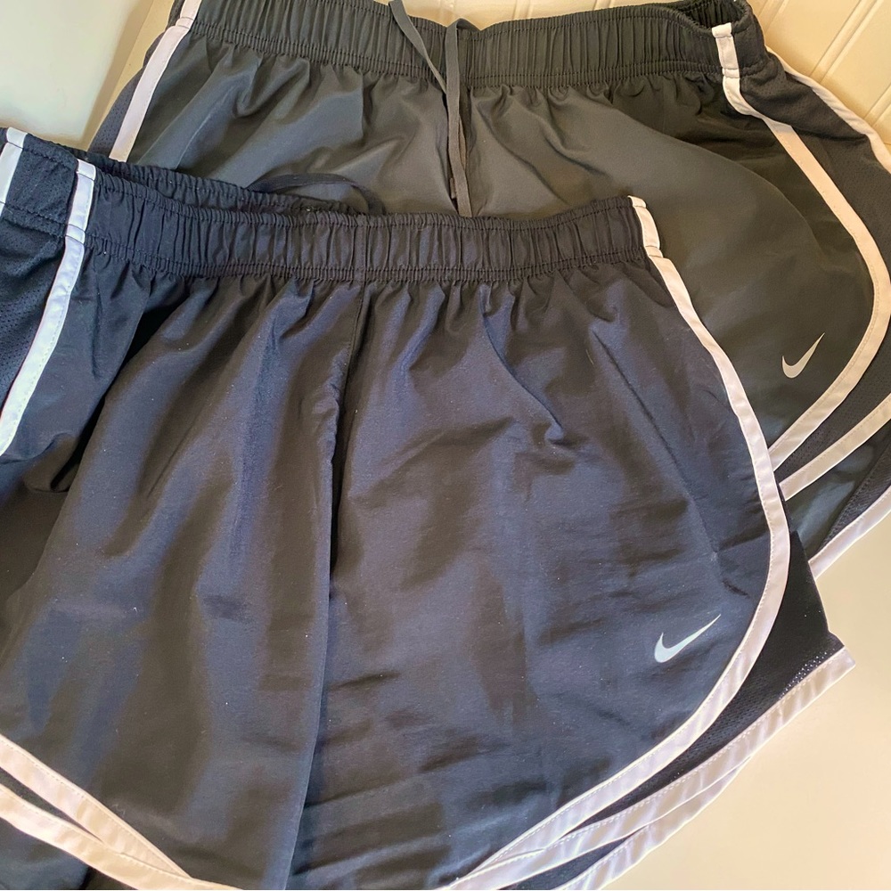 Lot of 2 Women’s Nike Dri Fit Nylon Shorts